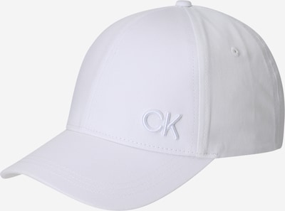 Șapcă Calvin Klein pe alb murdar, Vizualizare produs