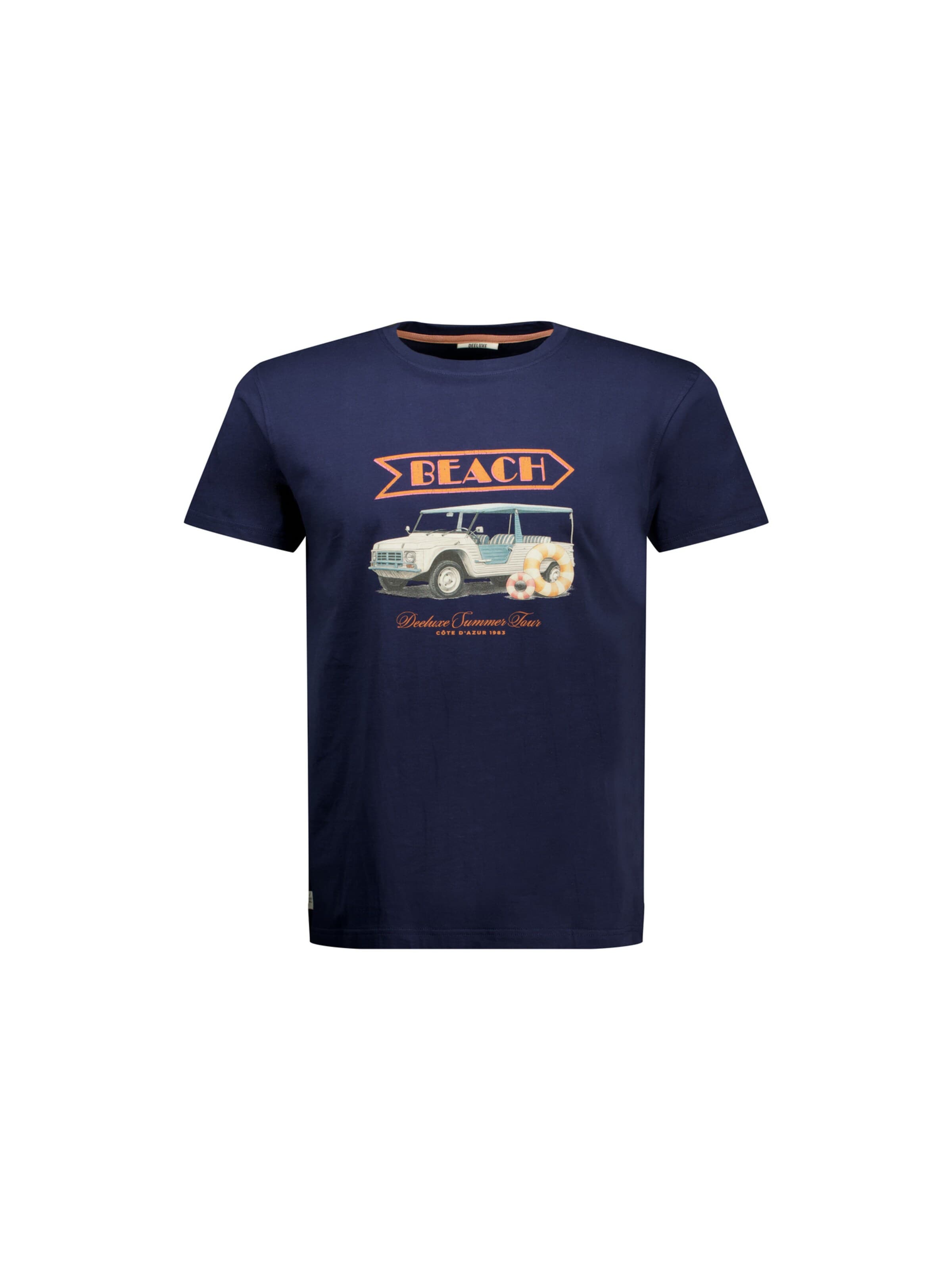 Deeluxe Shirt in Blauw: voorkant