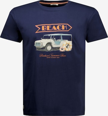 Deeluxe Shirt in Blauw: voorkant