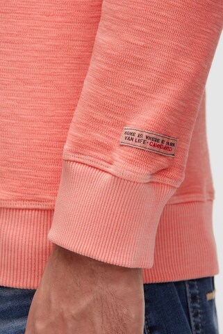 CAMP DAVID Sweatshirt in Orange