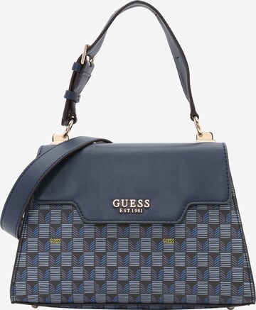 GUESS - Bolso de mano 'Hallie' en azul: frente