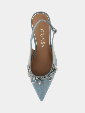 GUESS Slingpumps 'Naska' in Blau