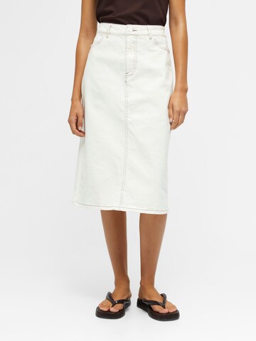 OBJECT Skirt 'Rose' in White: front