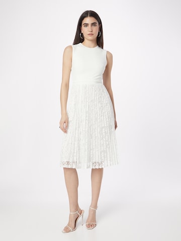 Robe de cocktail 'ANTONIA' Skirt & Stiletto en blanc : devant