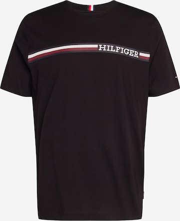 TOMMY HILFIGER - Camisa em preto: frente