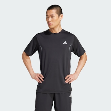 ADIDAS PERFORMANCE Functioneel shirt in Zwart: voorkant