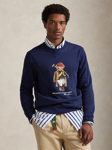 Polo Ralph Lauren Μπλούζα φούτερ σε μπλε: μπροστά