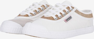 KAWASAKI Sneakers laag 'Glitter' in Wit