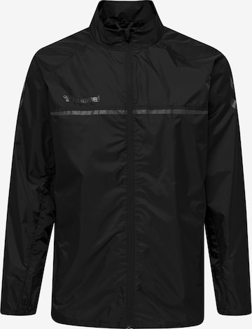 Hummel Athletic Jacket in Black: front