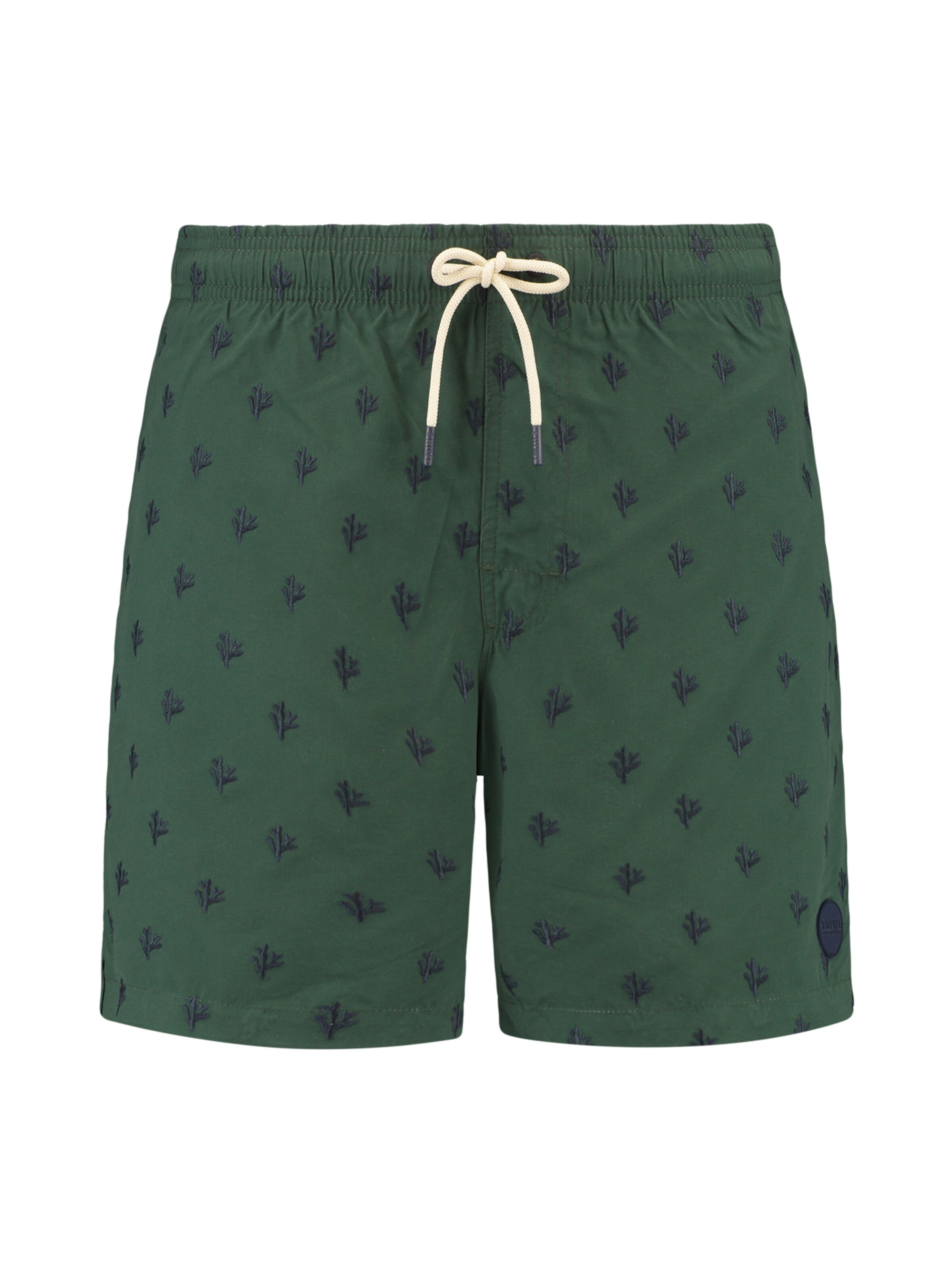 Shiwi Badshorts 'Mike' i grön: framsida