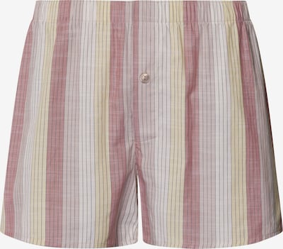 Hanro Boxershorts ' Fancy Woven ' in beige / rosa / offwhite, Produktansicht