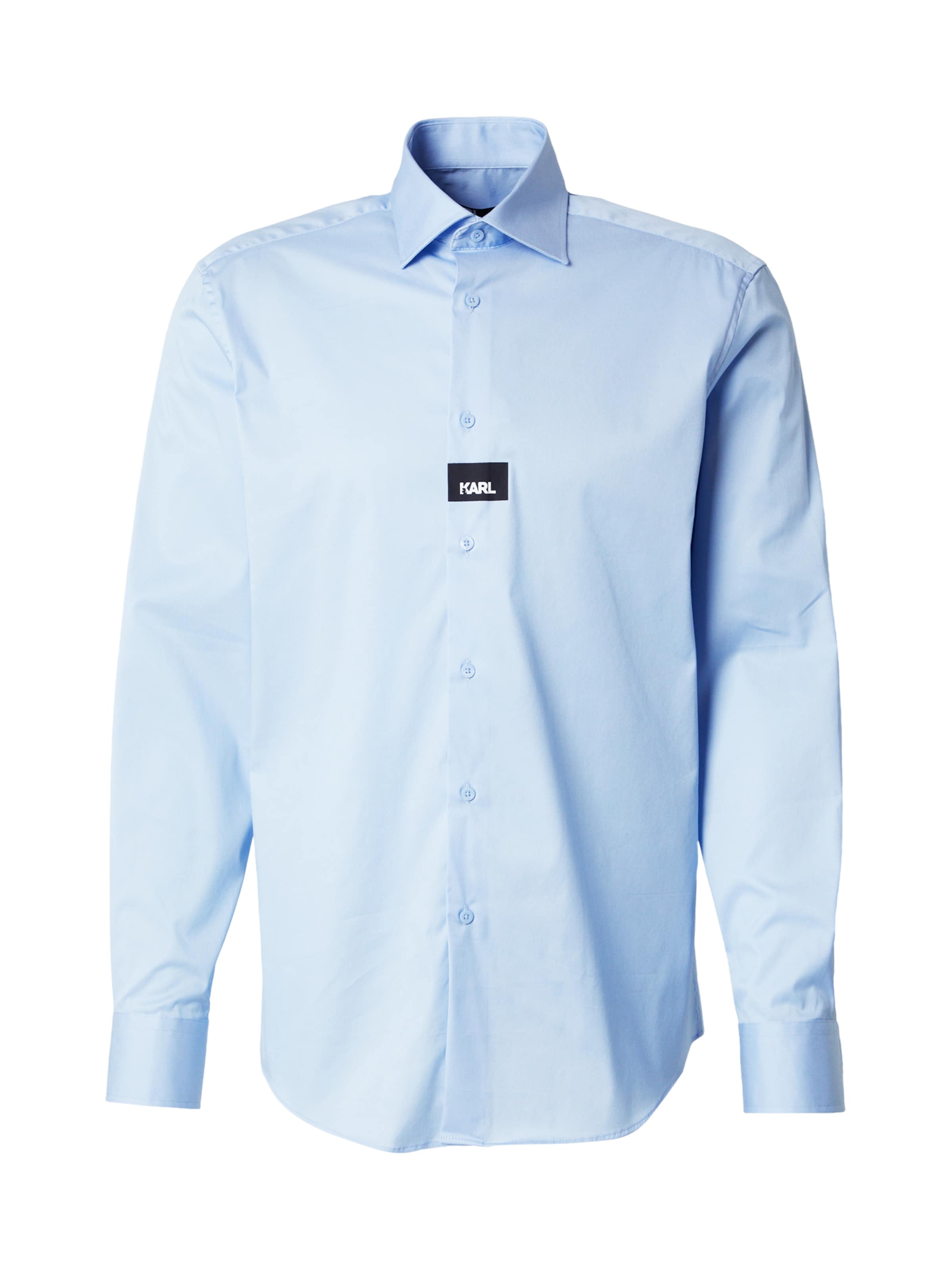 Regular fit Camicia di Karl Lagerfeld in blu: frontale