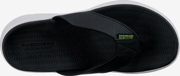 SKECHERS T-Bar Sandals in Black