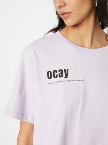 Ocay - Camisa em roxo
