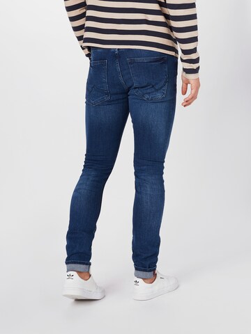 Petrol Industries Skinny Jeans 'Nolan' in Blue