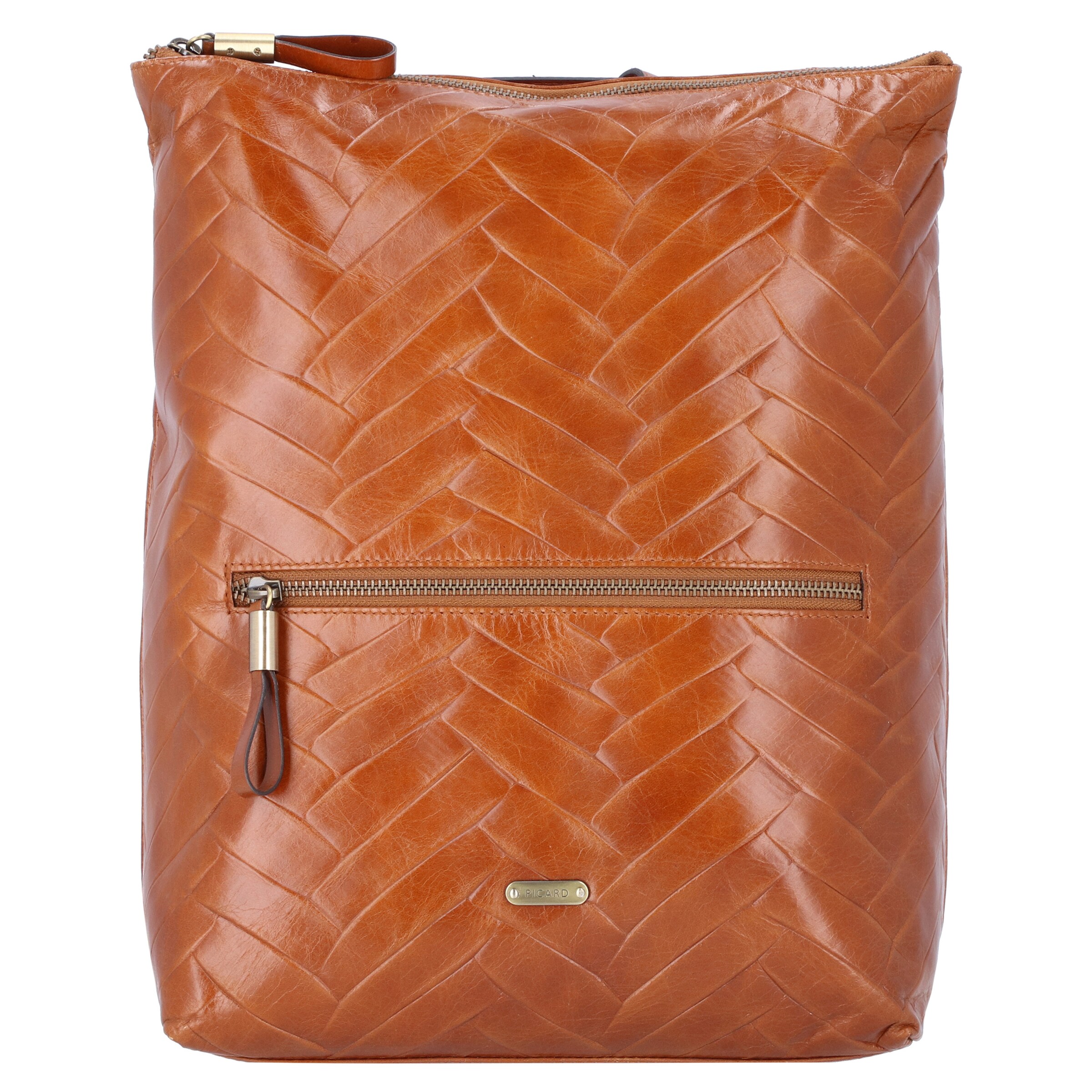 Picard Backpack 'Basket' in Brown: front