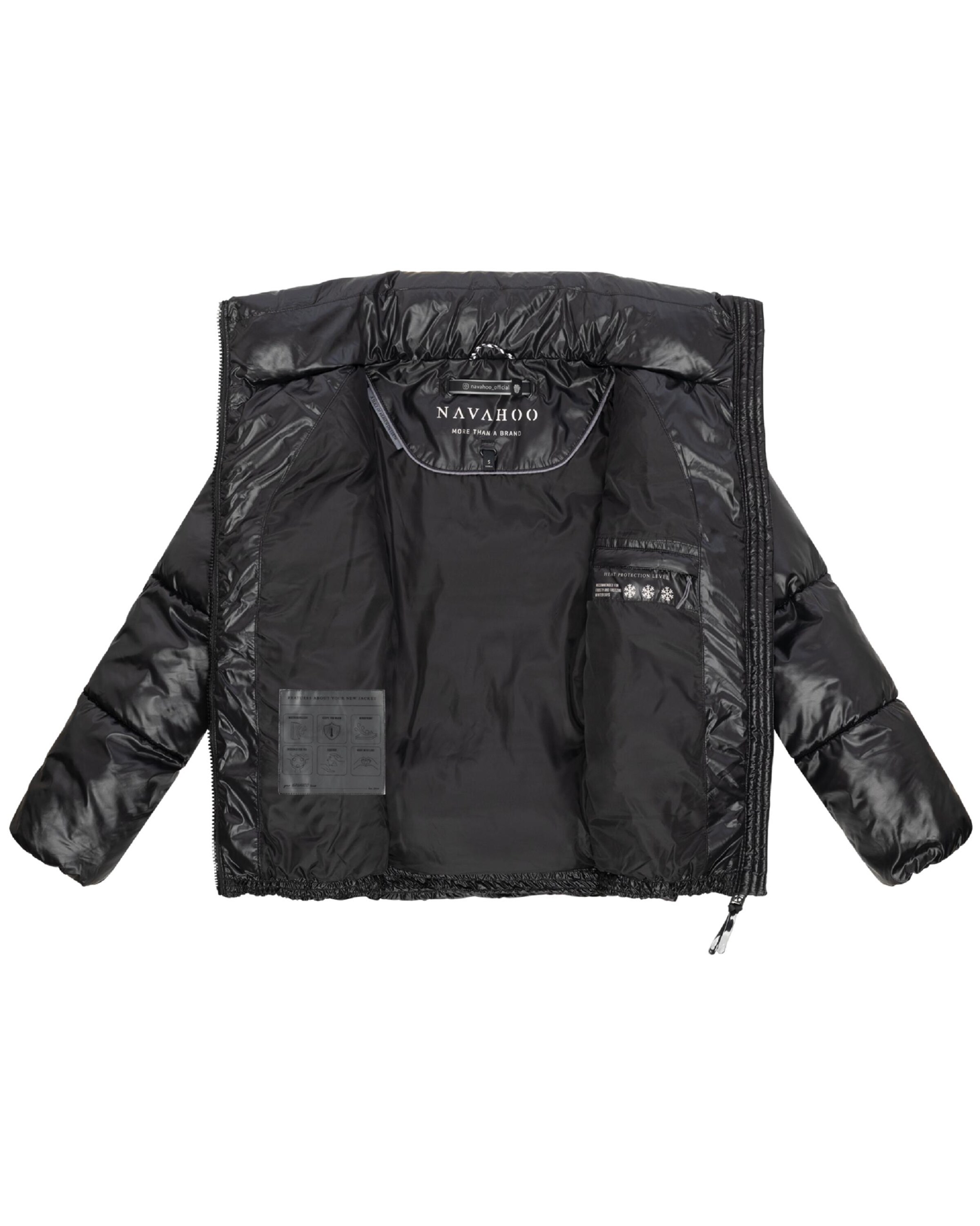 Giacca invernale 'Eispracht 14' di NAVAHOO in nero