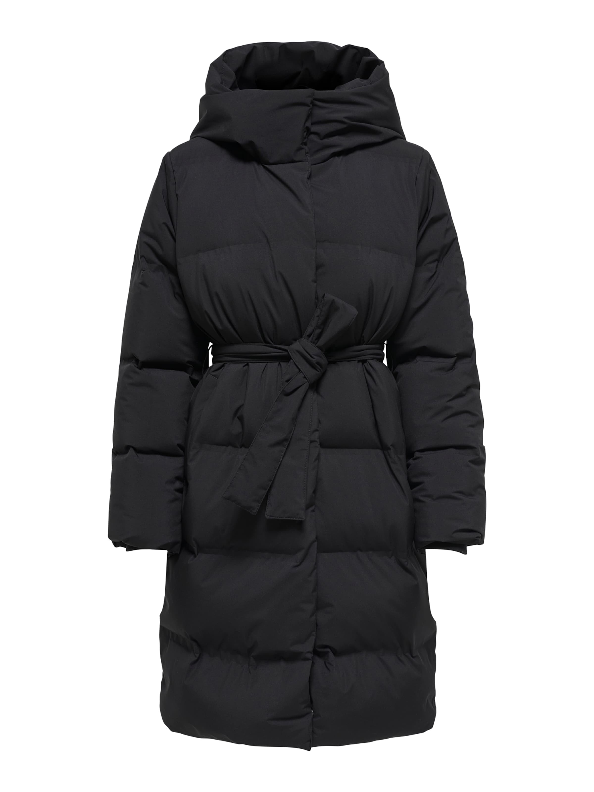 ONLY Wintermantel 'ONLLOUISE' in Zwart: voorkant