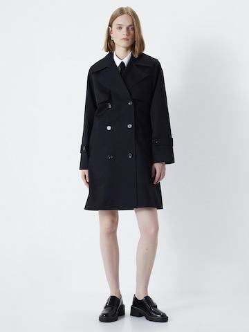 Ipekyol Between-Seasons Coat in Black