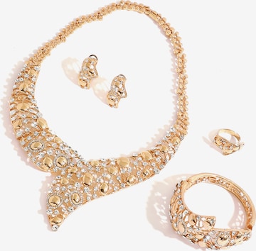 Parure de bijoux 'Laila' SOHI en or : devant