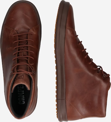 CAMPER Lace-Up Boots 'Chasis' in Brown