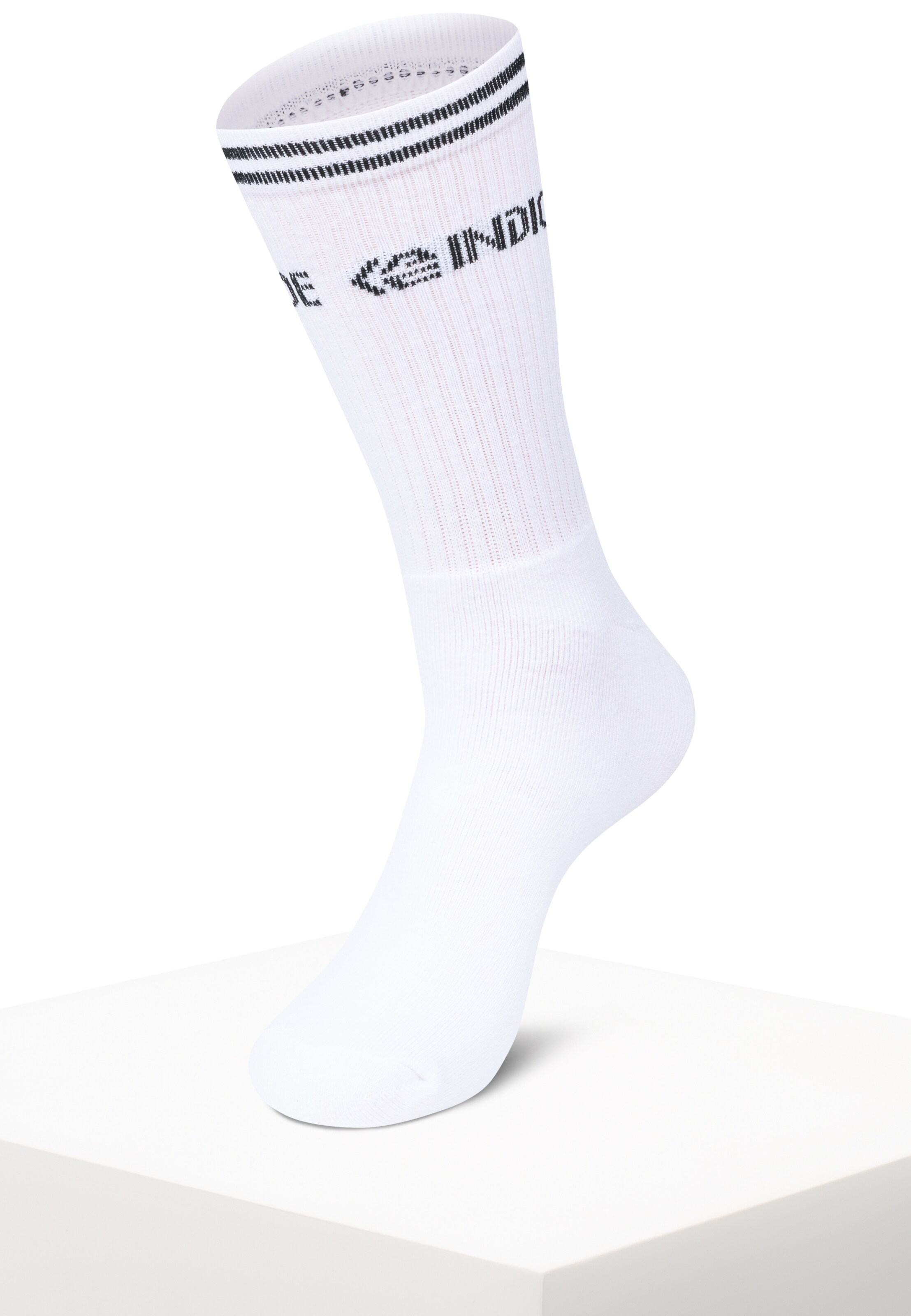 INDICODE JEANS Sokken 'INFaltman' in Wit