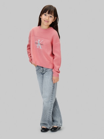 Calvin Klein Jeans Sweater in Pink