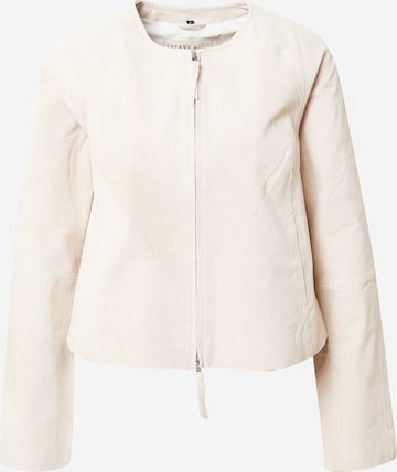 FREAKY NATION Between-Season Jacket 'Lovely' in White: front