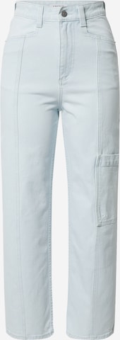 Wide leg Jeans cargo 'Adelee' di EDITED in blu: frontale