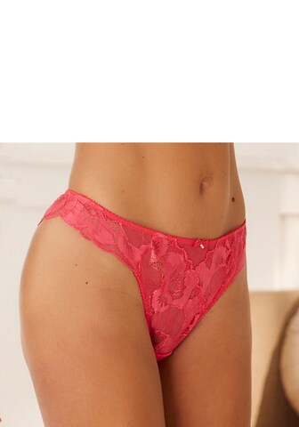 LASCANA Thong in Pink: front