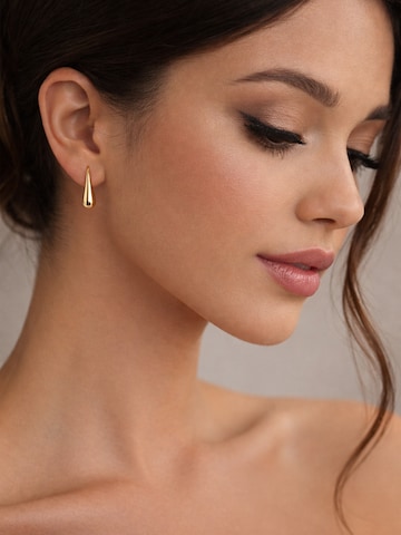 Pure Schmuck Oorbellen 'Pure Drop' in Goud