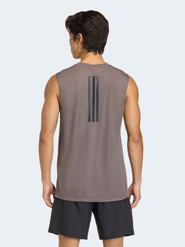 ADIDAS PERFORMANCE Koszulka funkcyjna 'D4T POWER' w kolorze brązowy