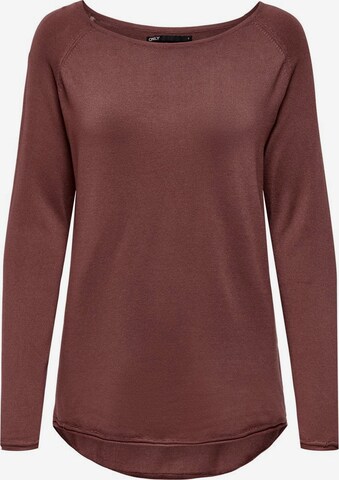 Pull-over ONLY en marron : devant