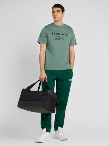 Tricou 'MOTION' de la Reebok pe verde