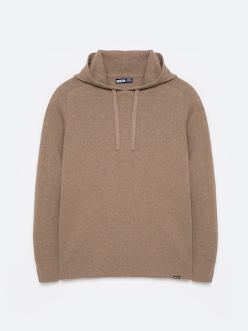 Sweat-shirt ' HOODSY ' BIG STAR en beige : devant