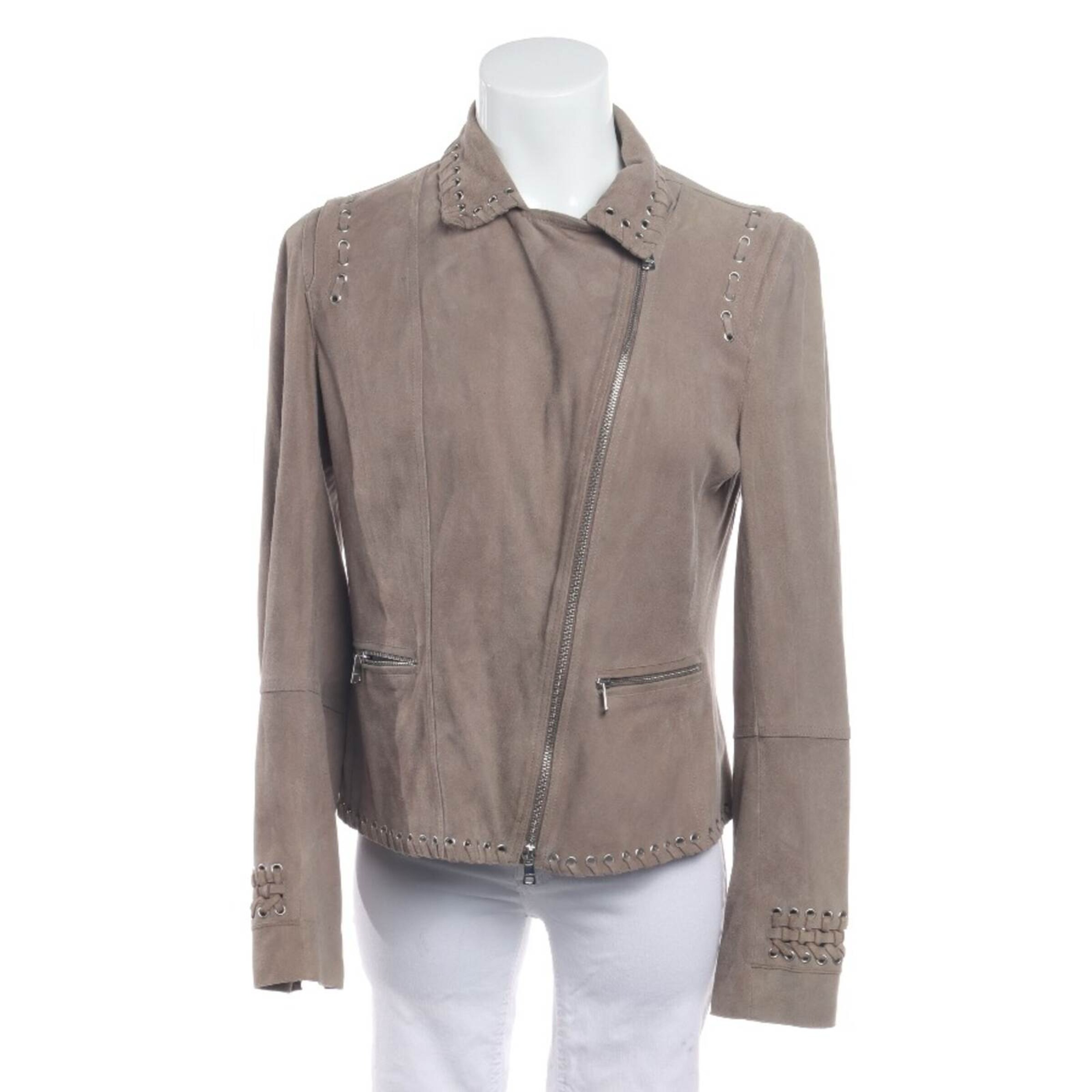 Marc Cain Jacket & Coat in L in Brown: front