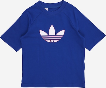 Maglietta di ADIDAS ORIGINALS in blu: frontale