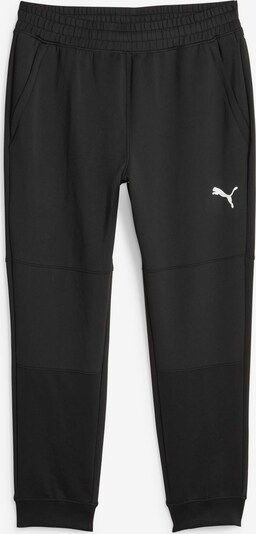 PUMA Pantalon de sport en noir / blanc, Vue avec produit