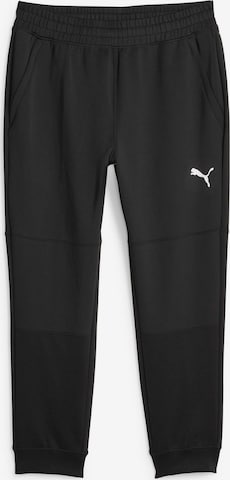 Tapered Pantaloni sportivi di PUMA in nero: frontale