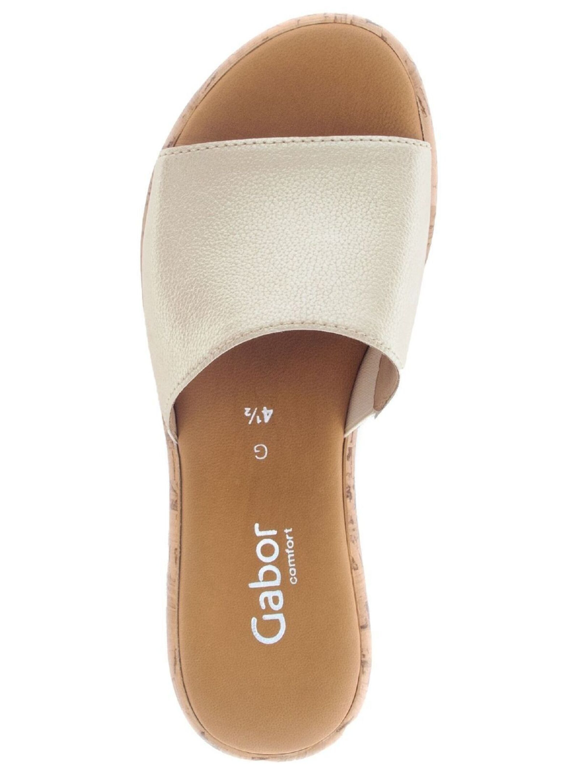 GABOR Mule in Silver