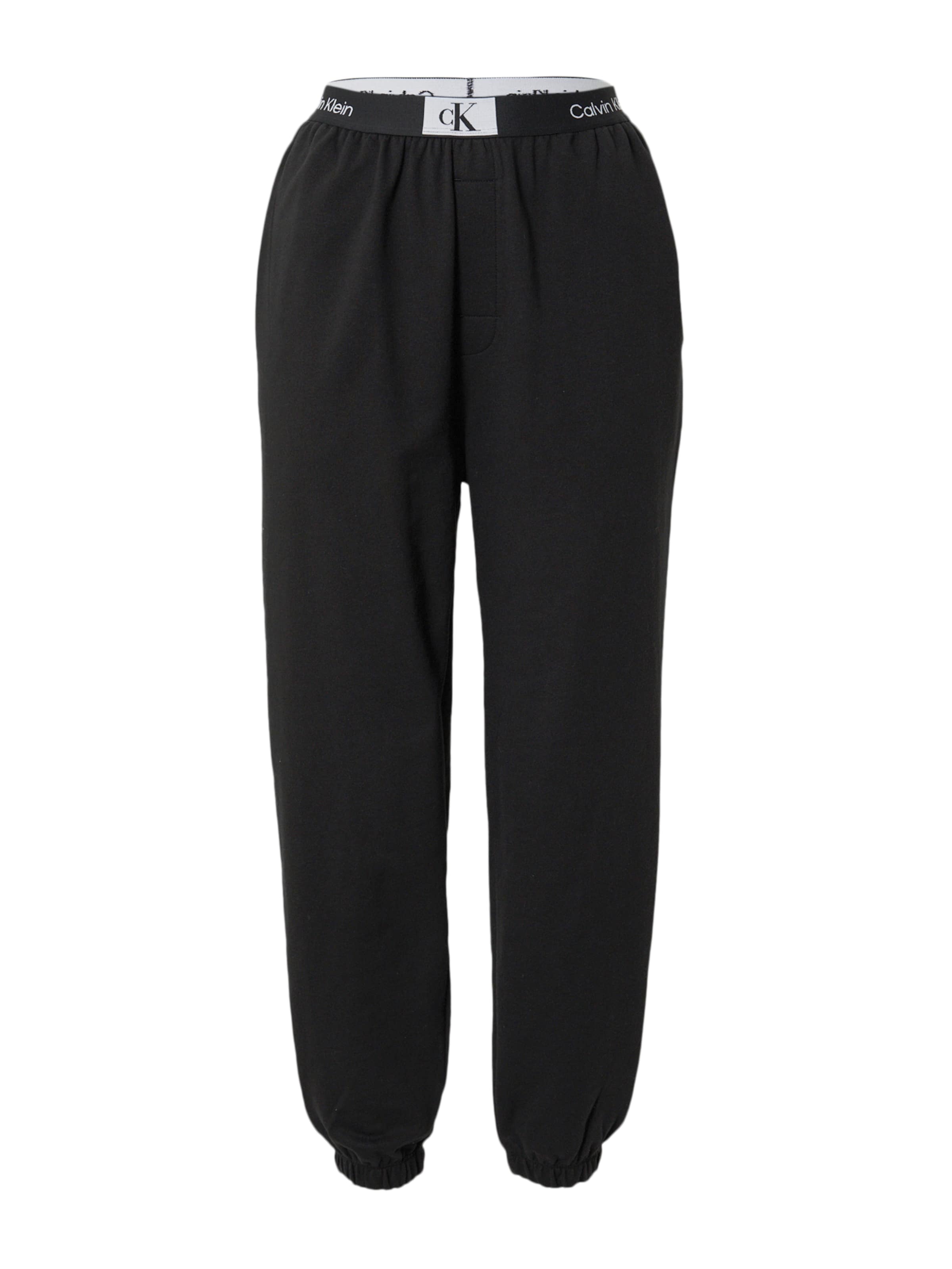 Calvin Klein Underwear Tapered Nadrág - fekete: elől