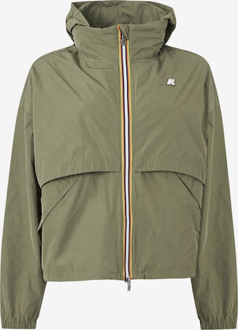 K-Way Átmeneti dzseki 'AUBETTE' - zöld: elől