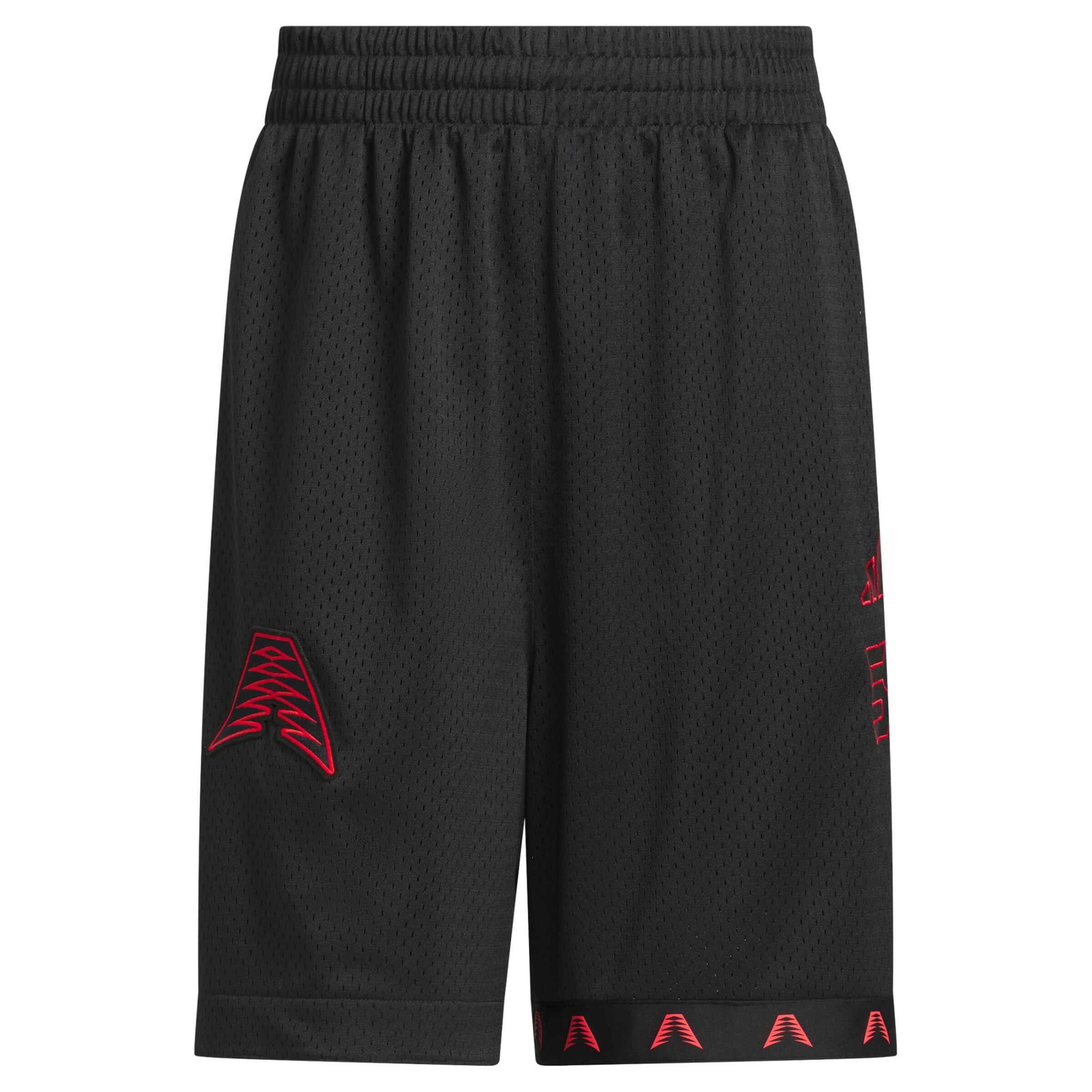 ADIDAS PERFORMANCE Baggy Sportbroek 'Anthony Edwards Foundation' in Zwart: voorkant