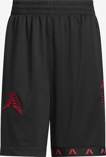 ADIDAS PERFORMANCE Sportshorts 'Anthony Edwards Foundation' in XXS-XS/Regular in rot / schwarz, Produktansicht