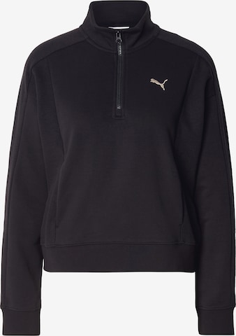 PUMASportska sweater majica 'Class' - crna boja: prednji dio