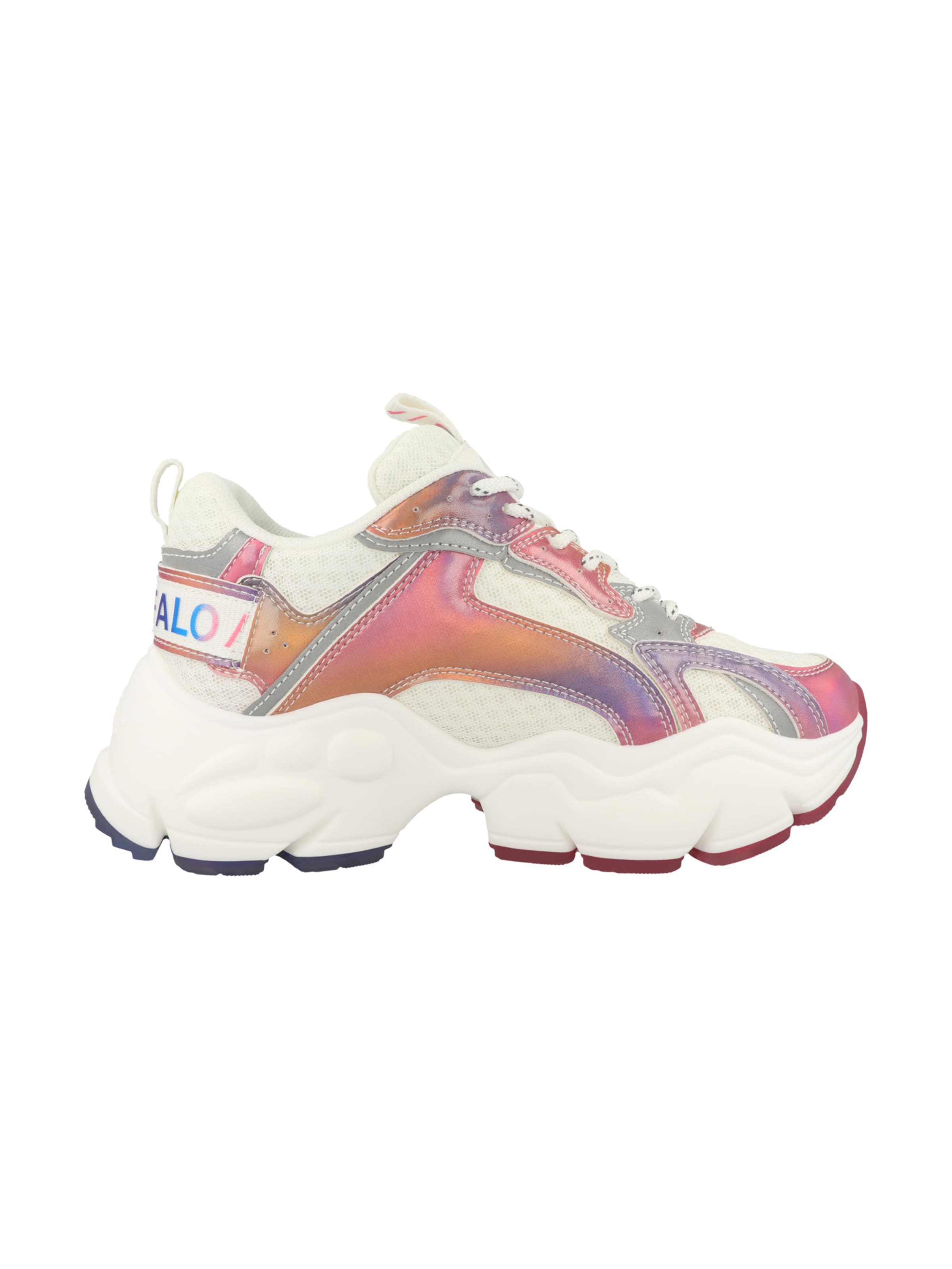 BUFFALO - Zapatillas deportivas bajas 'Binary Shadow' en blanco