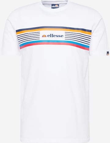 ELLESSE T-Shirt 'Lenir' in Weiß: predná strana