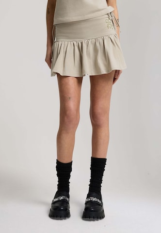 Ed Hardy - Falda en verde: frente