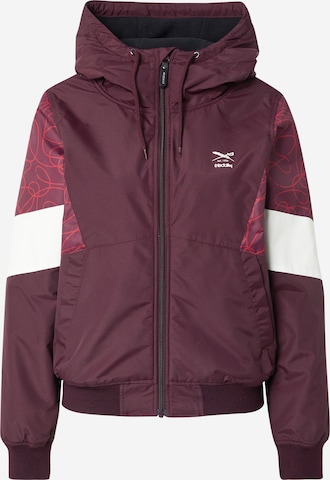 Iriedaily Between-season jacket 'Blotchy' in Red: front