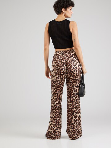 SISTERS POINT Wide Leg Hose 'ELLA' in Braun